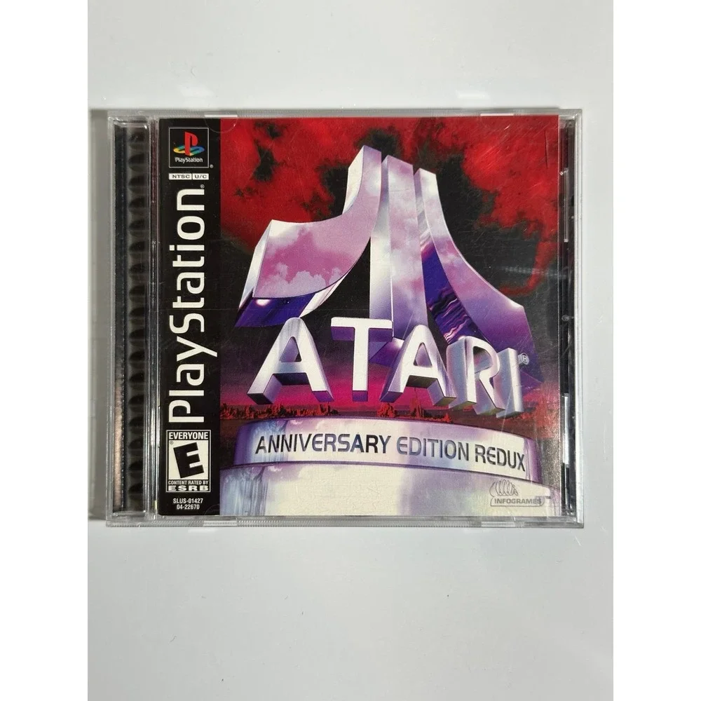 Atari Anniversary Edition‎ Redux for Sony Playstation 1 PS1 Complete Great Shape